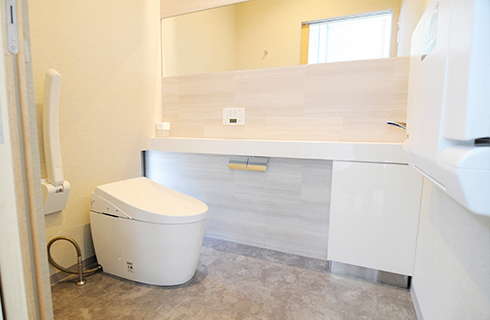 米子市新開・けやき歯科・化粧室