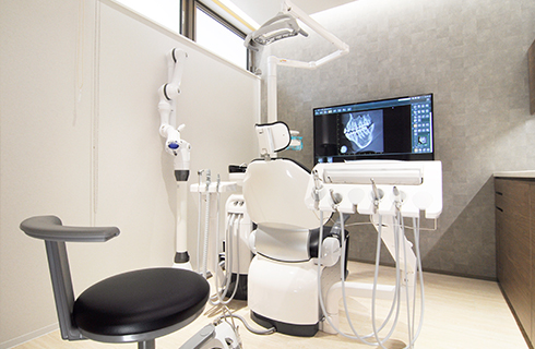 米子市新開・けやき歯科・個室診療室