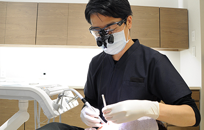 米子市新開・けやき歯科・むし歯・歯周病・義歯などの治療開始